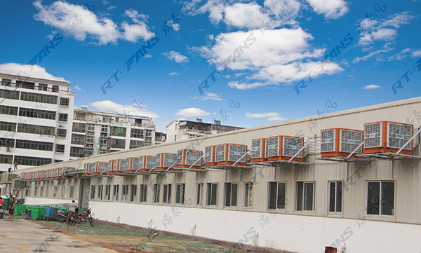 清遠(yuǎn)英德市環(huán)?？照{(diào)廠家?guī)椭髽I(yè)解決車間悶熱問題