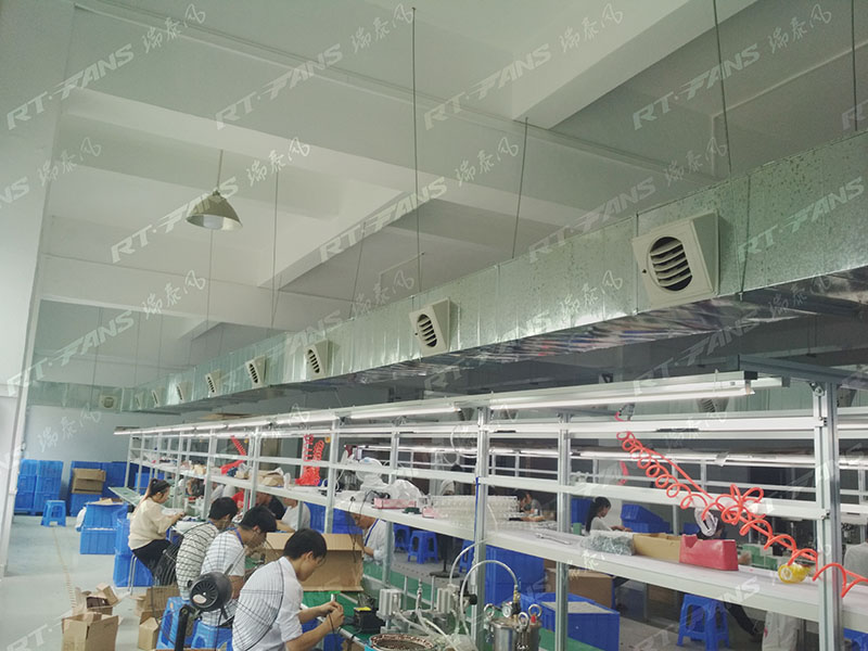 高溫襲來，惠州車間降溫怎么少得了瑞泰風(fēng)工業(yè)環(huán)保空調(diào)