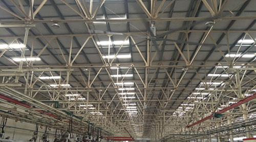 制衣廠如何降溫，瑞泰風(fēng)來給你解答