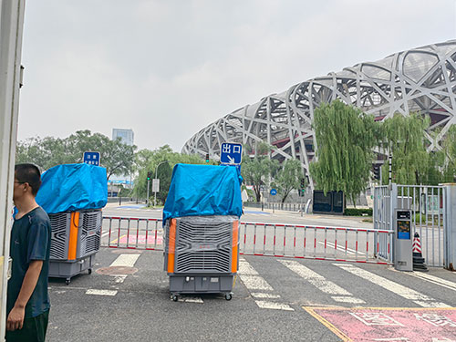 酷暑退散！景區(qū)移動冷風(fēng)機為您撐起‘清涼保護傘’